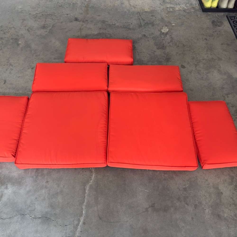 Orange Cushions Set